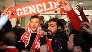Lukas Podolski Antalya'da