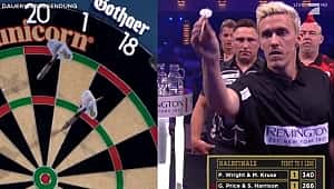 Max Kruse dart turnuvasına katıldı