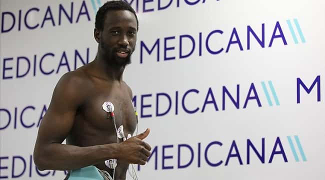 Samba Camara Sivasspor için sağlık kontrolünden geçti