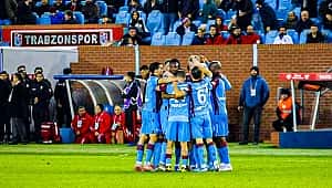 Trabzonspor çeyrek final için avantajı kaptı