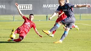 Trabzonspor Partizani Tiran'ı Sörloth'la geçti