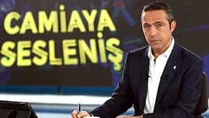 Ali Koç programı iptal etti