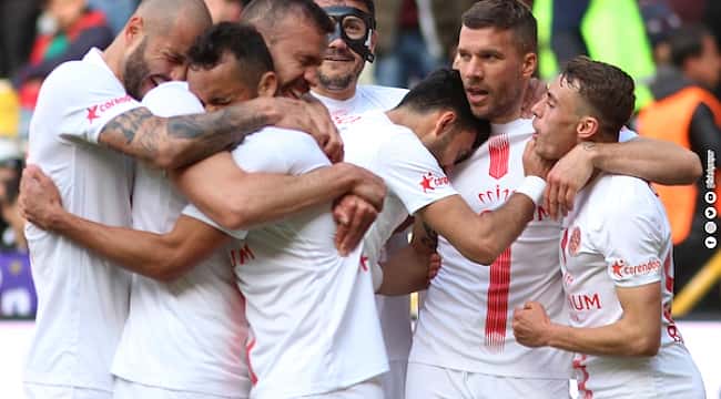 Antalyaspor Malatya'dan 3 puanla dönüyor