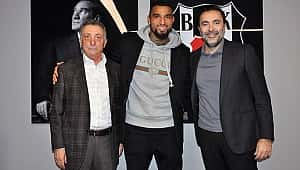 Beşiktaş Başkanı Çebi Boateng ile bir araya geldi