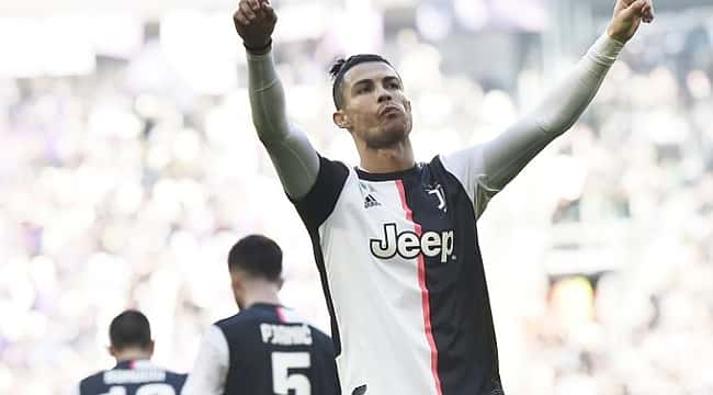 Juventus farklı kazandı, Ronaldo tarihe geçti