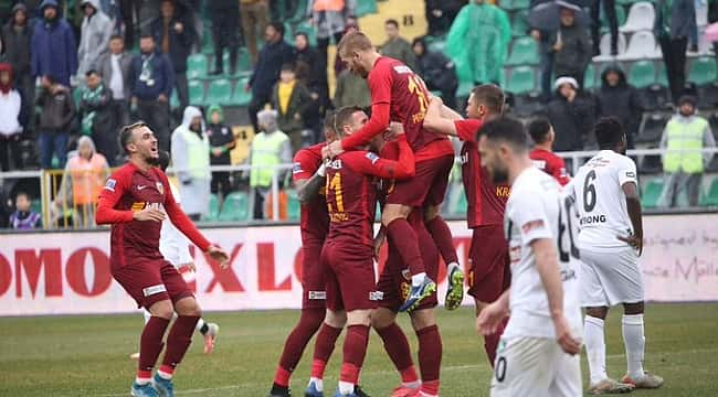 Kayserispor lige tutundu