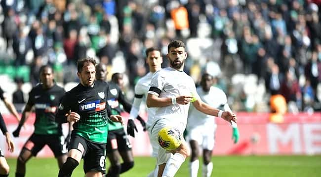 Konyaspor ile Denizlispor golsüz berabere