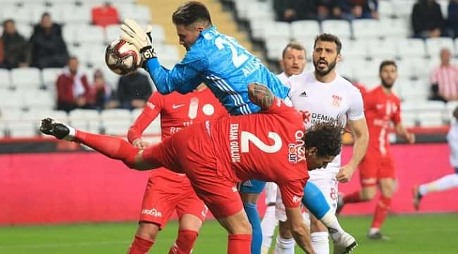 Kupa'da Antalya ile Sivas golsüz berabere