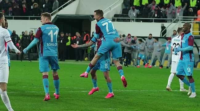 Trabzonspor Ankara'dan 3 puanla dönüyor
