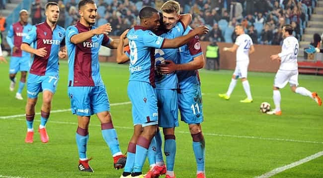 Trabzonspor yarı final biletini aldı