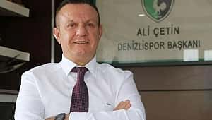 Denizlispor'dan TFF'ye destek