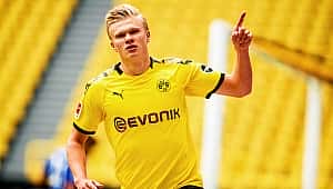 Erling Haaland bir kez daha tarih yazdı