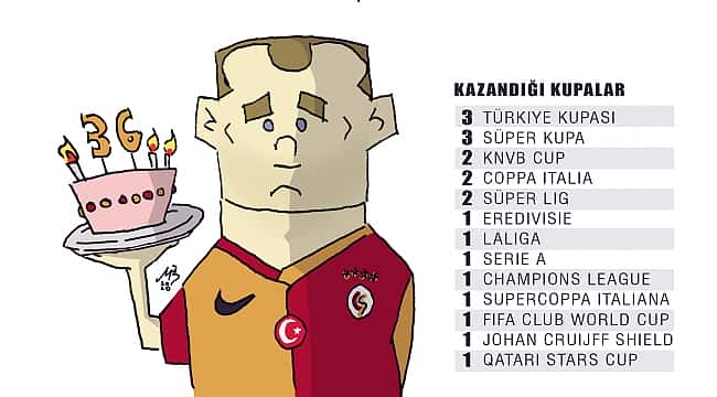 Galatasaray Sneijder'i unutmadı