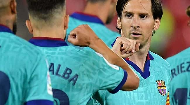 Lionel Messi'den bir rekor daha geldi