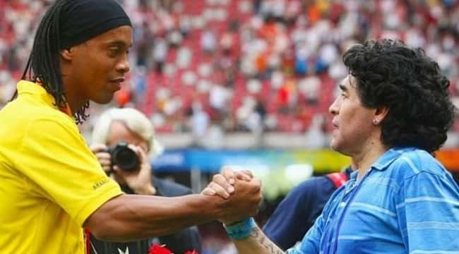 Ronaldinho geri mi dönüyor? Maradona ile aynı takım...