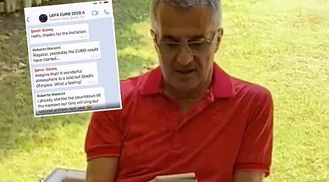 Şenol Güneş ve WhatsApp grubu