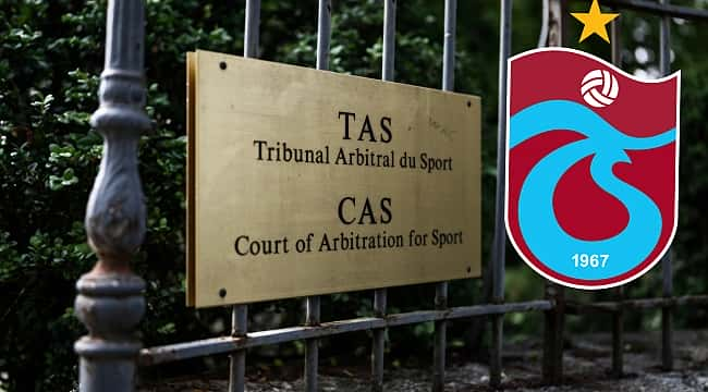 CAS'tan Trabzonspor için karar