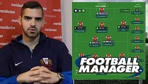 Football Manager oynayarak hocalık teklifi alan oyuncu