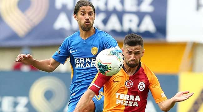 Galatasaray'ın çöküşü Ankara'da da sürdü