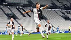 Ronaldo yine tarih yazdı! Juventus çok yakın...
