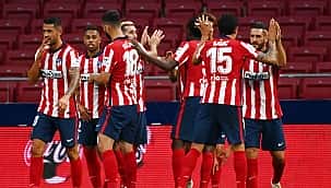 Atletico Madrid'de iki pozitif vaka