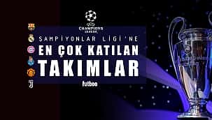 Şampiyonlar Ligi'ne en çok katılan 10 takım
