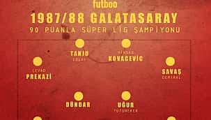Galatasaray'ın efsane kadrosu (1987/88)