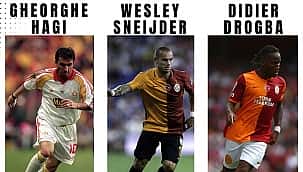 Galatasaray'ın en iyi 11 yabancısı