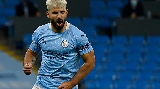 Agüero Şampiyonlar Ligi tarihine adını yazdırdı