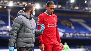 Liverpool'da Van Dijk şoku yaşanıyor