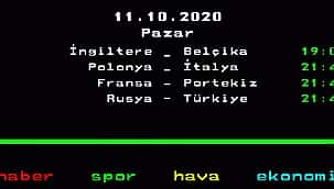 Pazar günü Uluslar Ligi hangi maç hangi kanalda?