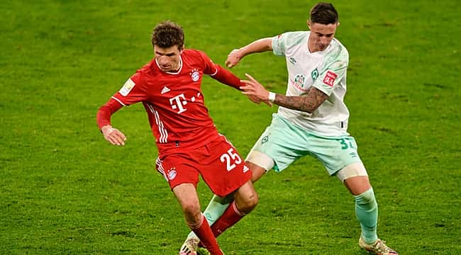 Bayern Münih, Bremen engeline takıldı! 2 gol...