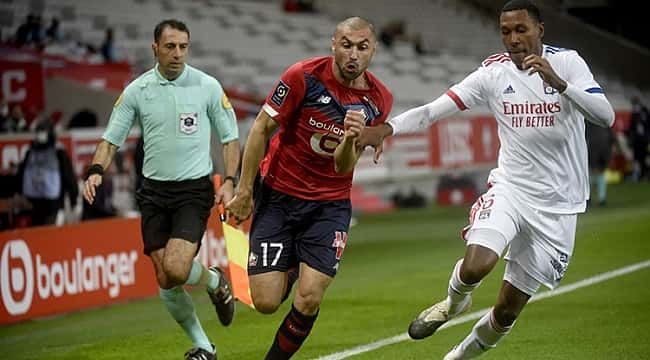 Burak Yılmaz'ın asisti Lille'e yetmedi