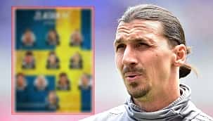 Ibrahimovic ile oynayan en iyi 11