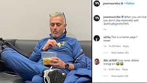 Instagram sana çok yakıştı Jose Mourinho!