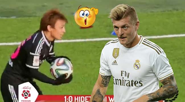 Kroos bu gol sevincini görmesin!