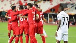 Sivasspor, Avrupa'da siftah yaptı!