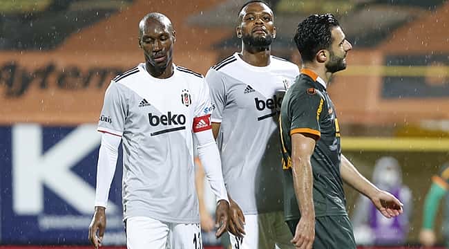 Beşiktaş'ın serisi bitti, zirve değişmedi