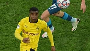 Dortmund'un genç ismi Devler Ligi'nde tarihe geçti