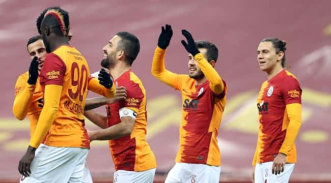 Galatasaray'dan 3 gollü galibiyet