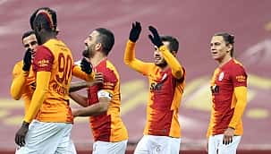 Galatasaray'dan 3 gollü galibiyet