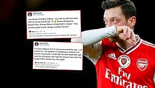 Mesut Özil'den Rıdvan Dilmen cevabı
