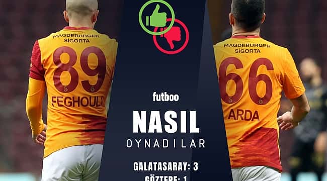 Sami Yen'de sahanın en iyileri