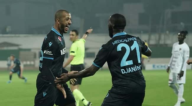 Trabzonspor tek golle kazandı