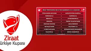 Türkiye Kupası son 16 eşleşmeleri