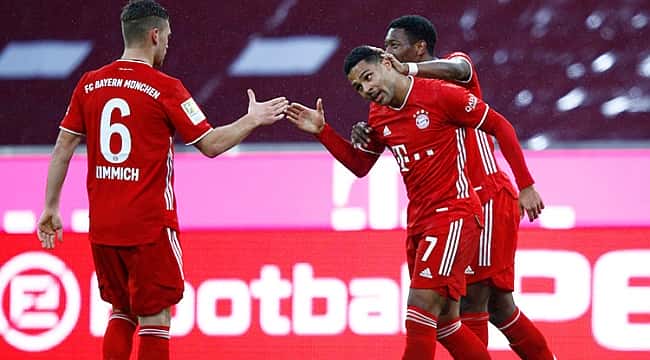 Bayern Münih zirvede çok rahat! 5 gol...