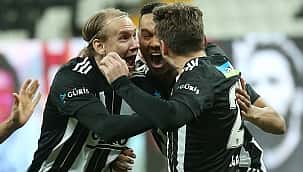 Beşiktaş 2 golle geri döndü