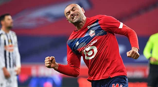 Burak Yılmaz'ın golü Lille için puana yetmedi!