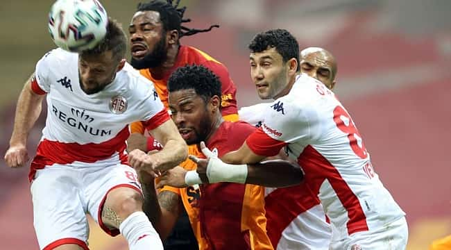 G.Saray, Antalyaspor duvarını aşamadı