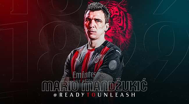 Mario Manzdukic resmen Milan'da! Zlatan ile...